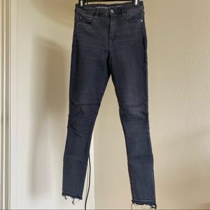 Articles of society charcoal high rise skinnies